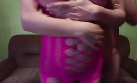 Sesso in webcam con transex matura