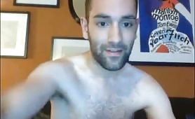 Un maschio gay arrapato si analizza in cam